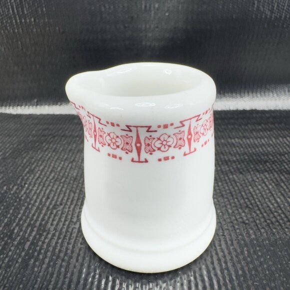 Vintage Small Restaurant Hotel Ware Heavy Duty Heavy Creamer Mini Pitcher Jug - Picture 6 of 10